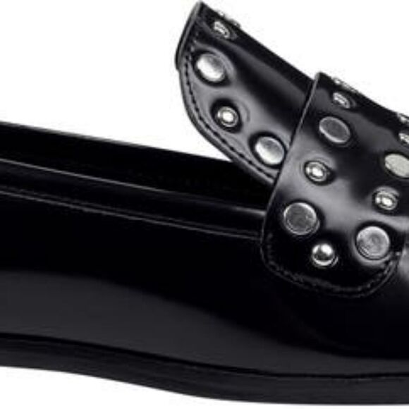 🔥NIB Marc Fisher Zimma Studded Leather Loafers Size 7.5 - Picture 6 of 14